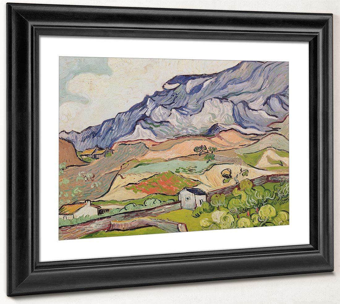 The Alpilles By Vincent Van Gogh Fine Art Print