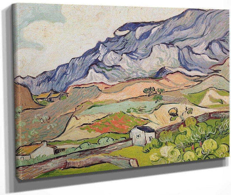 The Alpilles By Vincent Van Gogh Fine Art Print