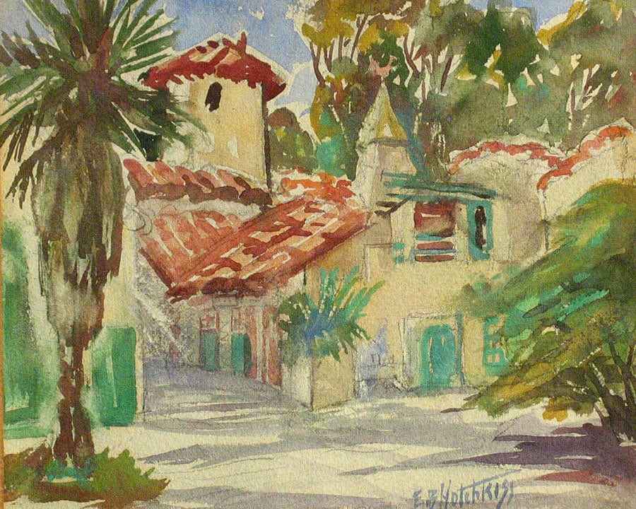 The Ambush  Also Two Watercolors By Different Hands (Group Of 3) By William Henry Dethlef Koerner Fine Art Print