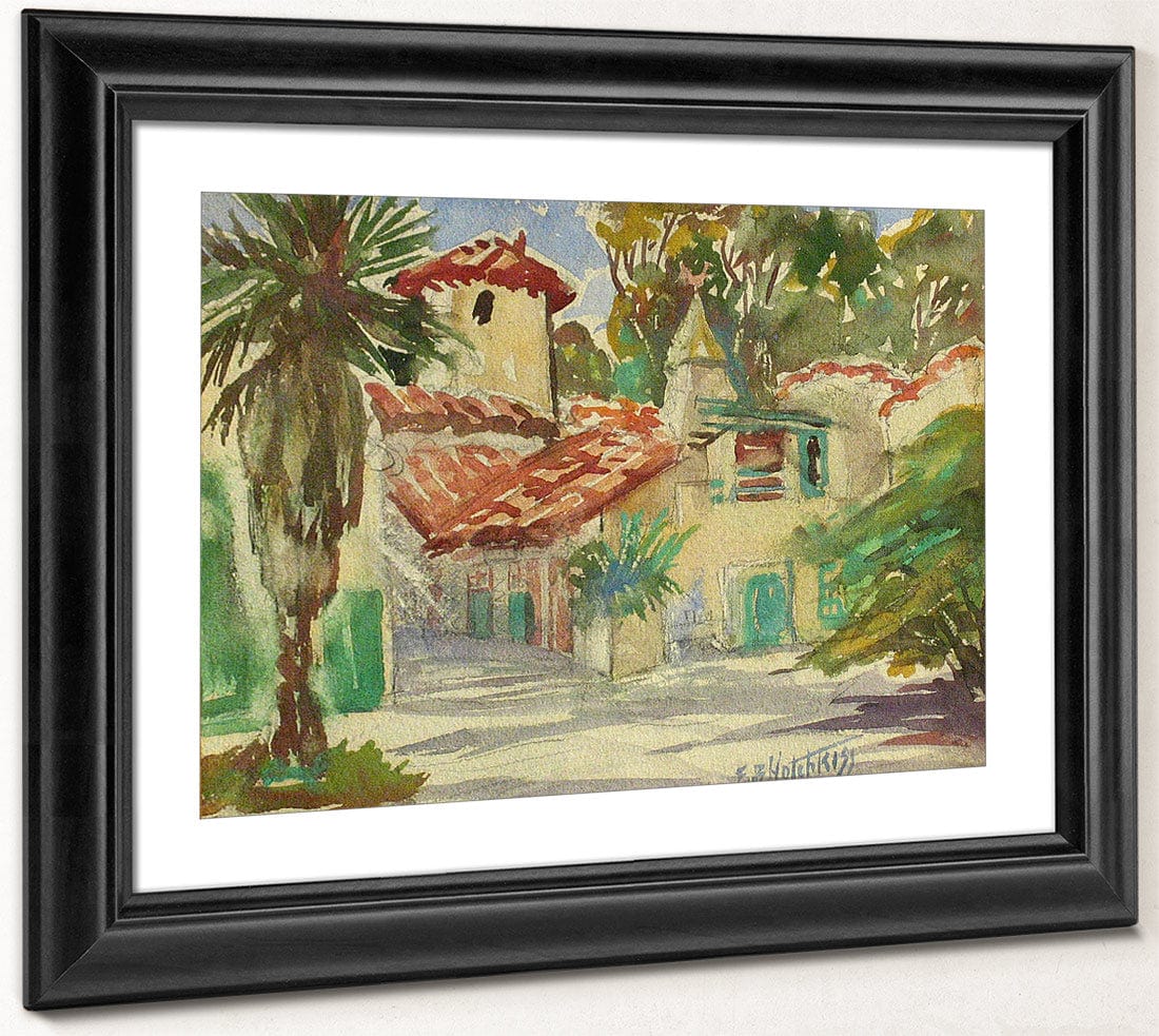 The Ambush  Also Two Watercolors By Different Hands (Group Of 3) By William Henry Dethlef Koerner Fine Art Print