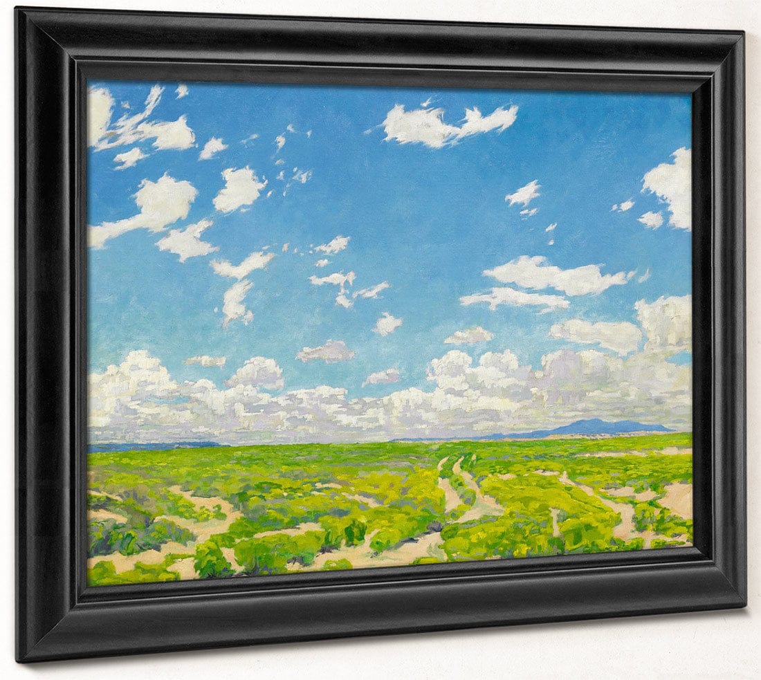 The American Desert By Walter Ufer Fine Art Print