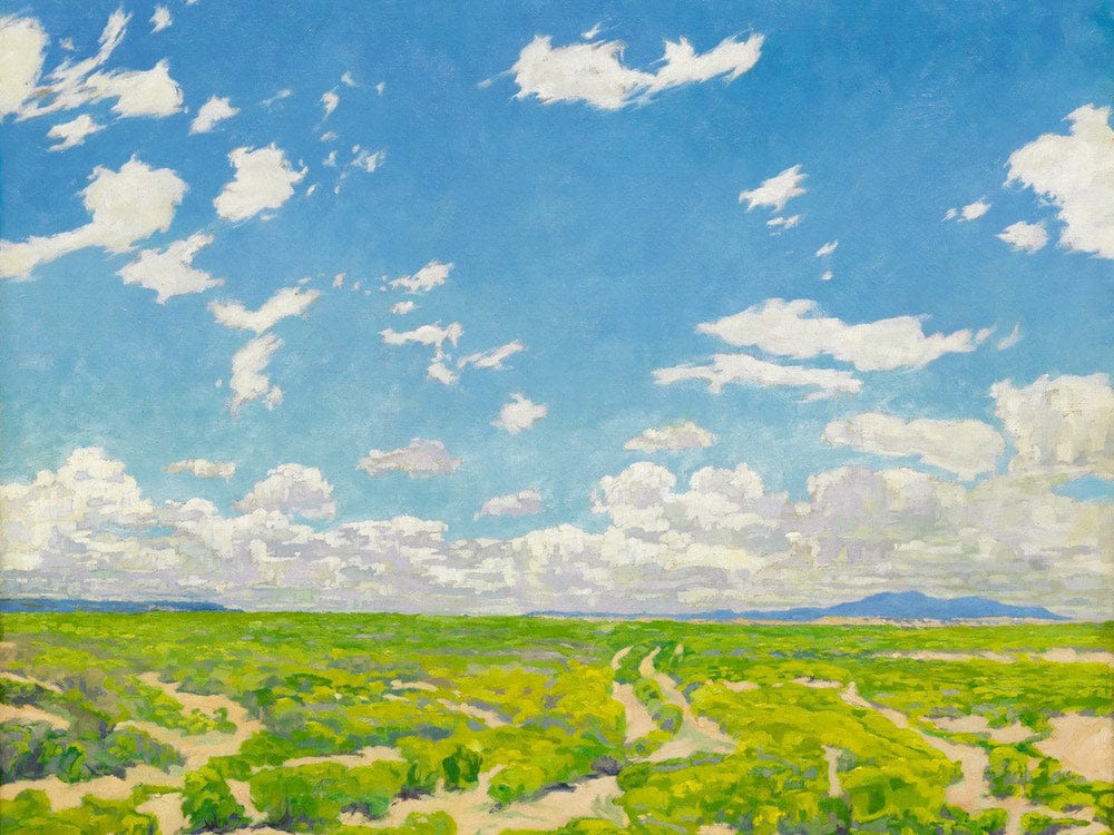 The American Desert By Walter Ufer Fine Art Print