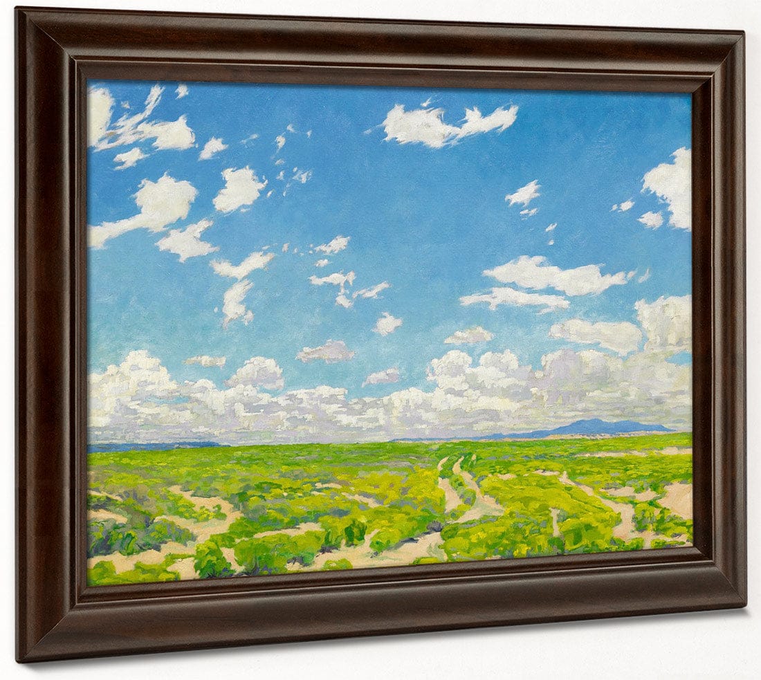 The American Desert By Walter Ufer Fine Art Print