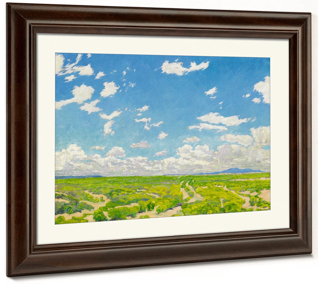 The American Desert By Walter Ufer Fine Art Print