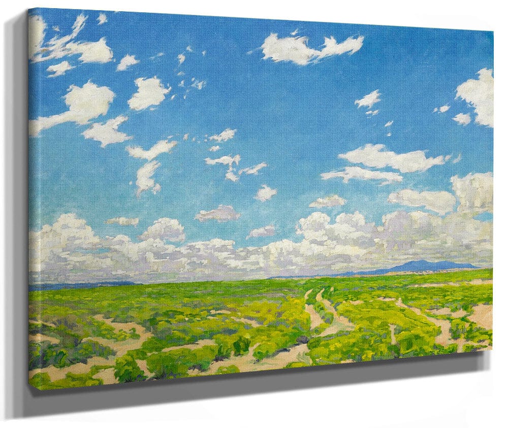 The American Desert By Walter Ufer Fine Art Print