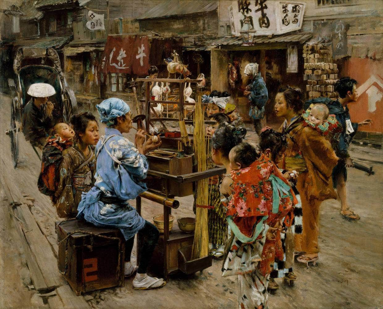 The Ameya Painting Robert Frederick Blum Canvas Art Fine Art Print