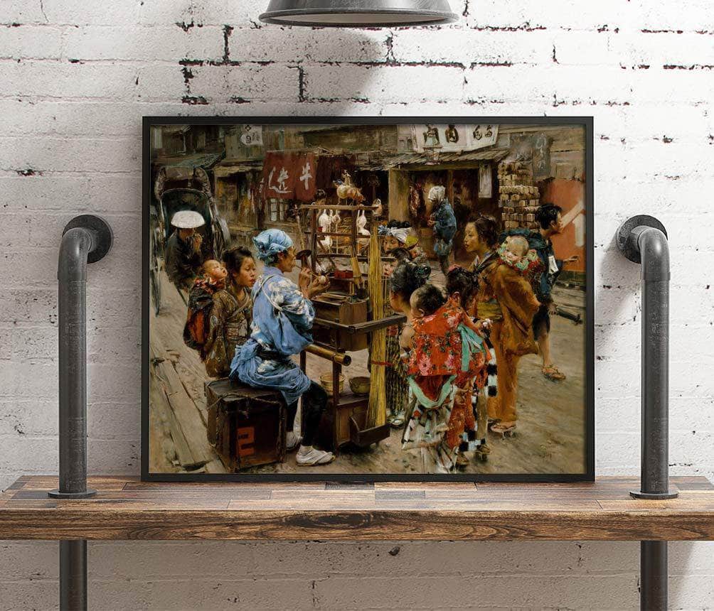The Ameya Painting Robert Frederick Blum Canvas Art Fine Art Print
