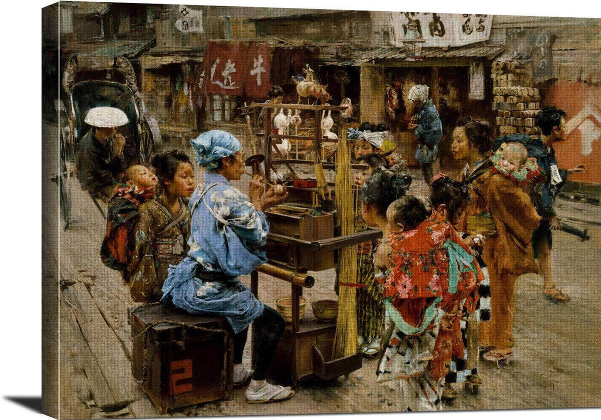 The Ameya Painting Robert Frederick Blum Canvas Art Fine Art Print