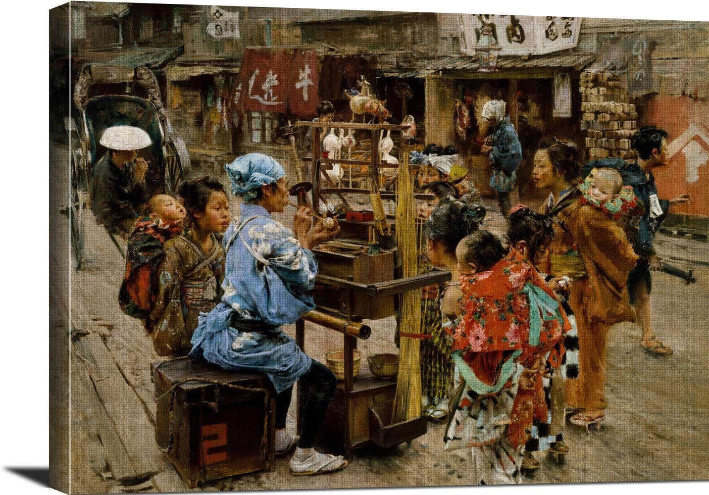 The Ameya Painting Robert Frederick Blum Canvas Art Fine Art Print