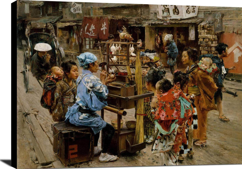 The Ameya Painting Robert Frederick Blum Canvas Art Fine Art Print