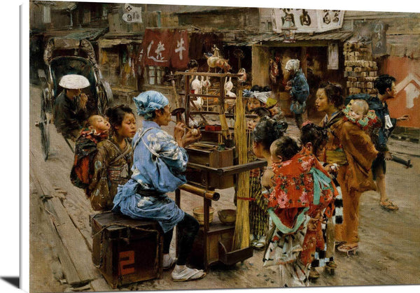 The Ameya Painting Robert Frederick Blum Canvas Art Fine Art Print