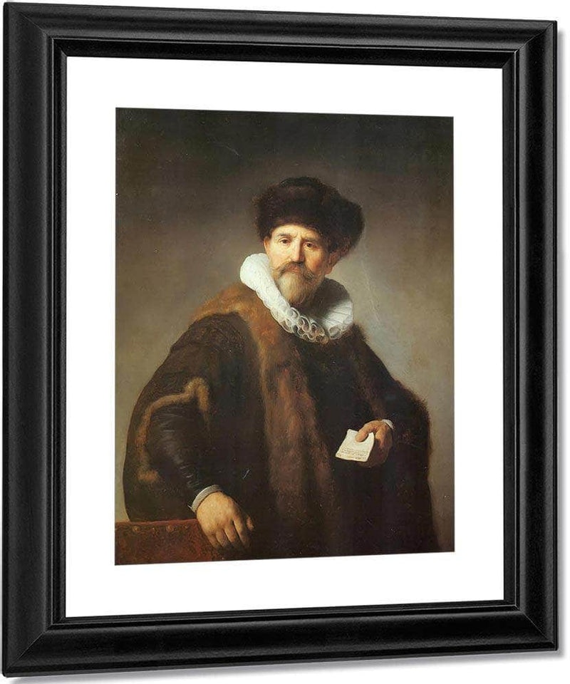 The Amsterdam Merchant Nicolaes Ruts, 1631 By Rembrandt Fine Art Print