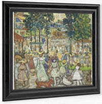 The Amusement Park By Maurice Brazil Prendergast Fine Art Print