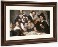 The Anatomy Lesson By Edouard Manet Fine Art Print