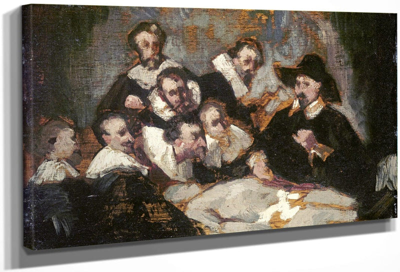 The Anatomy Lesson By Edouard Manet Fine Art Print
