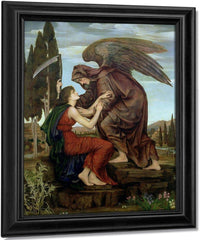 The Angel Of Death 1881 By Evelyn De Morgan Fine Art Print