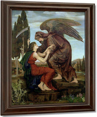 The Angel Of Death 1881 By Evelyn De Morgan Fine Art Print