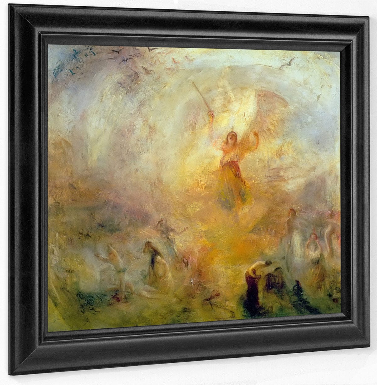 The Angel Standing In The Sun By Jwm Turner Fine Art Print