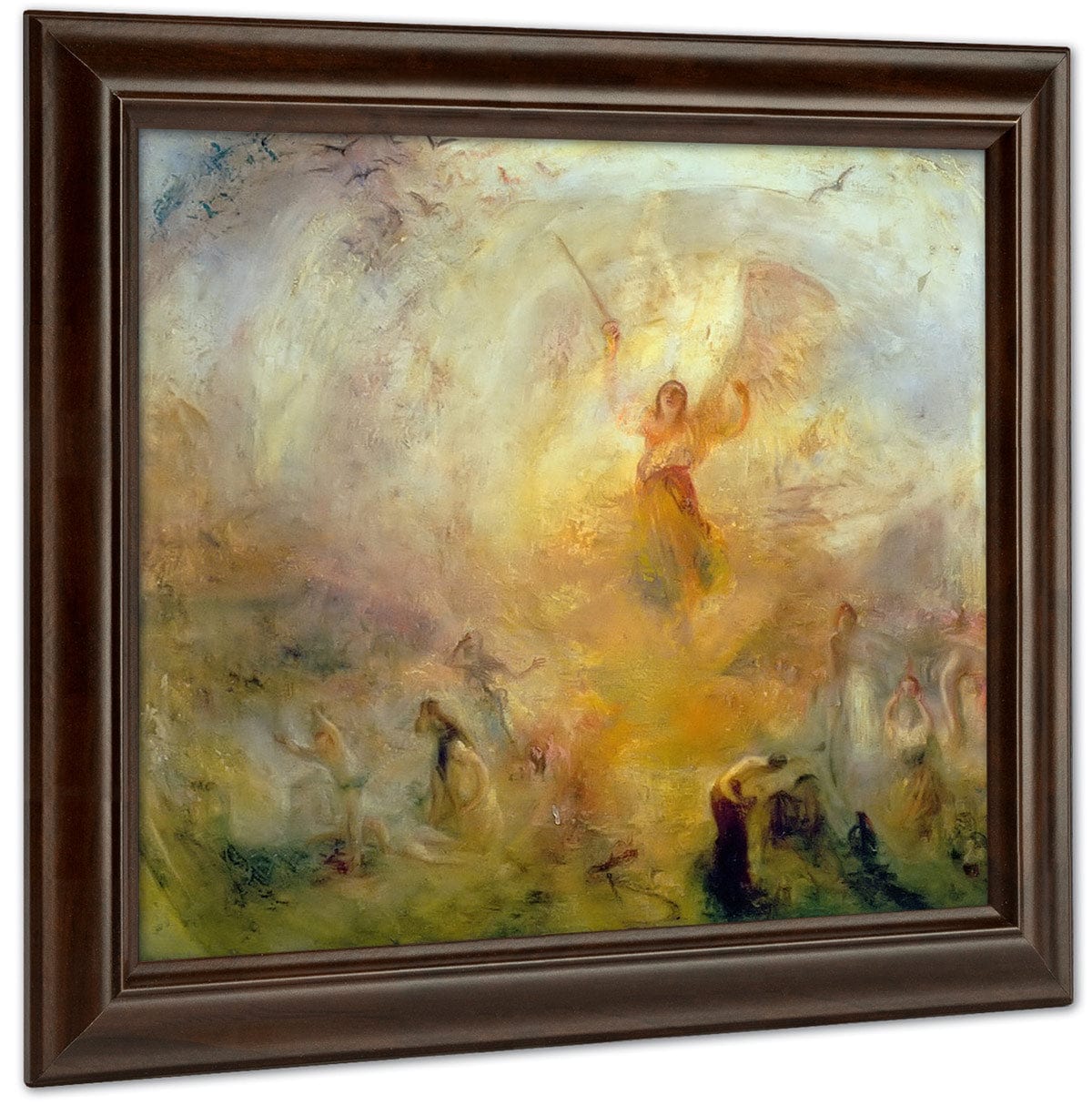The Angel Standing In The Sun By Jwm Turner Fine Art Print