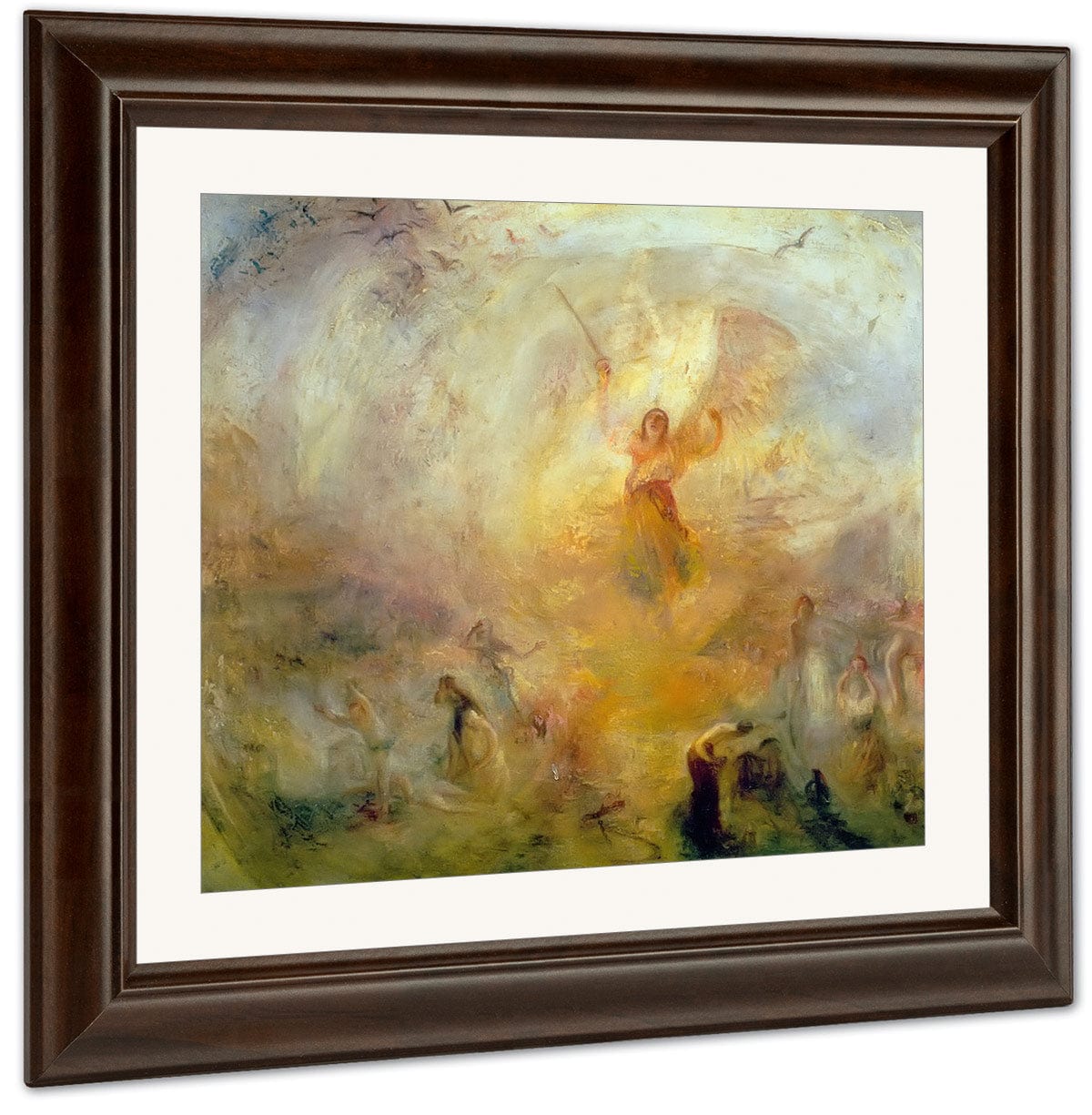 The Angel Standing In The Sun By Jwm Turner Fine Art Print