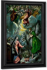 The Annunciation 1600 By El Greco Fine Art Print