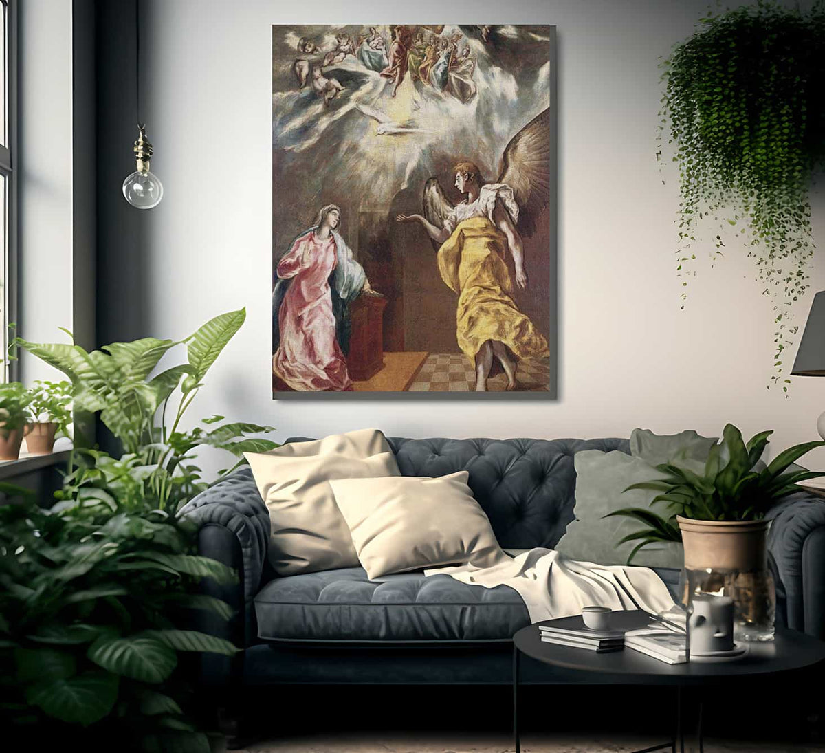 The Annunciation 2 By El Greco Fine Art Print