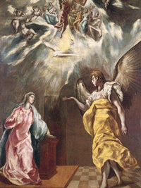 The Annunciation 2 By El Greco Fine Art Print