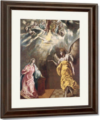 The Annunciation 2 By El Greco Fine Art Print