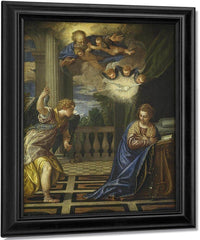 The Annunciation 2 By Paolo Veronese Fine Art Print
