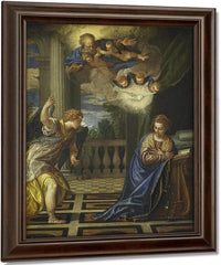 The Annunciation 2 By Paolo Veronese Fine Art Print