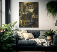 The Annunciation 2 By Paolo Veronese Fine Art Print