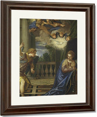 The Annunciation 2 By Paolo Veronese Fine Art Print