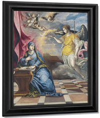 The Annunciation 3 By El Greco Fine Art Print