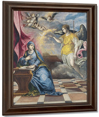 The Annunciation 3 By El Greco Fine Art Print