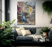 The Annunciation 3 By El Greco Fine Art Print