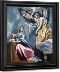 The Annunciation 5 By El Greco Fine Art Print