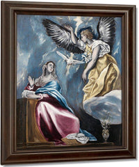 The Annunciation 5 By El Greco Fine Art Print