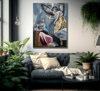 The Annunciation 5 By El Greco Fine Art Print