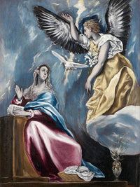 The Annunciation 5 By El Greco Fine Art Print