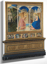 The Annunciation And Life Of The Virgin 1426 (1) By Fra Angelico Fine Art Print