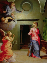 The Annunciation By Agnolo Bronzino Fine Art Print