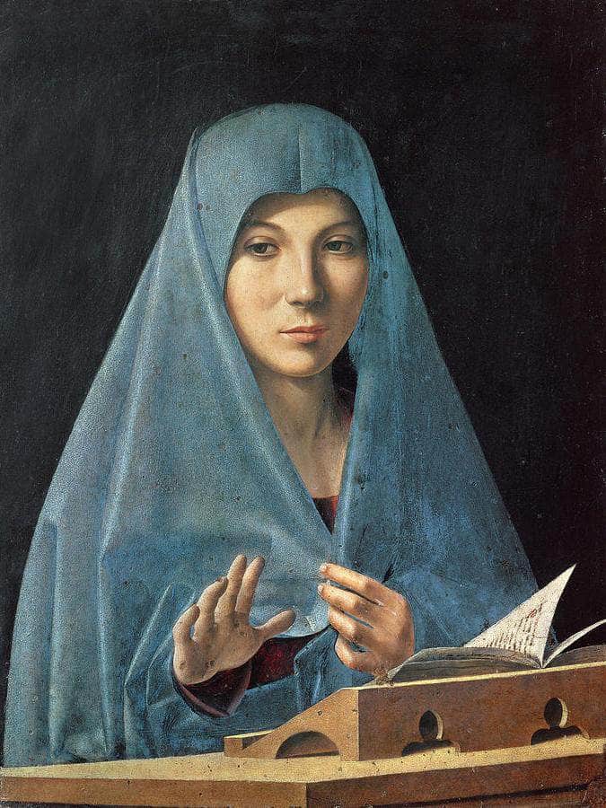 The Annunciation By Antonello Da Messina Fine Art Print