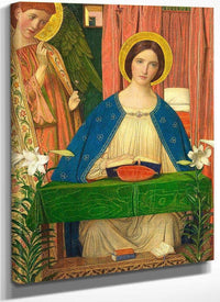 The Annunciation By Arthur Joseph Gaskin Fine Art Print