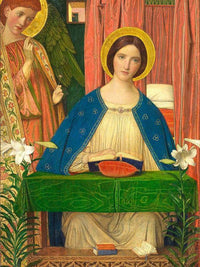 The Annunciation By Arthur Joseph Gaskin Fine Art Print