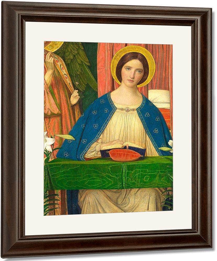 The Annunciation By Arthur Joseph Gaskin Fine Art Print