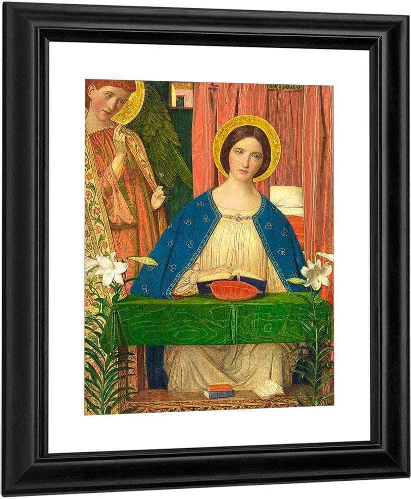 The Annunciation By Arthur Joseph Gaskin Fine Art Print