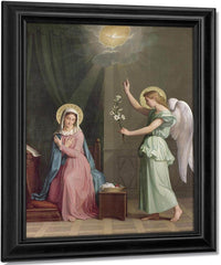 The Annunciation By Auguste Pichon Fine Art Print