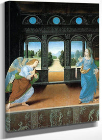 The Annunciation By Di Credi Fine Art Print