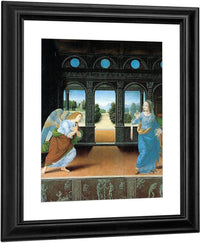 The Annunciation By Di Credi Fine Art Print