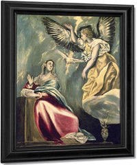 The Annunciation By El Greco Fine Art Print